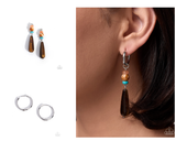 Swooning Sheen and Changeable Convention- Multi - Paparazzi Accessories - Interchangeable Earring Charm Set