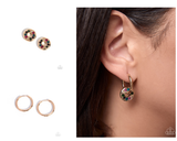 Swooning Sheen and Artistic Ambition- Multi - Paparazzi Accessories - Interchangeable Earring Charm Set