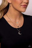 Lunar Lineup - Rose Gold- Paparazzi Accessories - Necklace