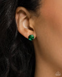 Breathtaking Birthstone - Green - Paparazzi Accessories - Earring - Jewelry with Erin Binford