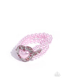 Lifelong Love Letter - Pink - Paparazzi Accessories - Bracelet - Jewelry with Erin Binford