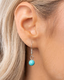 Grounded Gesture- Blue - Paparazzi Accessories - Necklace - Jewelry with Erin Binford