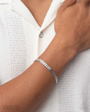 Weekend Wait - Silver - Paparazzi Accessories - Bracelet