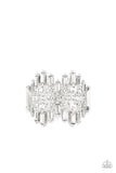 Urban Empire - White - Paparazzi Accessories - Ring - Jewelry with Erin Binford