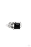 Deluxe Drama - Black - Paparazzi Accessories - Ring - Jewelry with Erin Binford