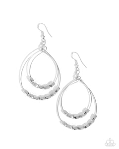 Industrial Artisan - Silver - Paparazzi Accessories- earring - Jewelry with Erin Binford