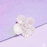 Petal Pact - White - Paparazzi Accessories - Ring - Jewelry with Erin Binford