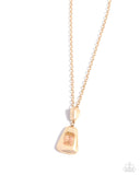 Pendant Promise - Orange - Paparazzi Accessories - Necklace - Jewelry with Erin Binford