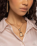 Pendant Promise - Orange - Paparazzi Accessories - Necklace - Jewelry with Erin Binford