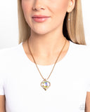 Motivated Maverick - Gold - Paparazzi Accessories - Necklace - Jewelry with Erin Binford