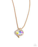 Motivated Maverick - Gold - Paparazzi Accessories - Necklace - Jewelry with Erin Binford