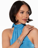 Its All A-BOW-t Me - White - Paparazzi Accessories - Bracelet - Jewelry with Erin Binford