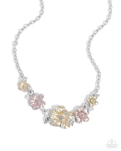 Bouquet Brilliance - Yellow  - Paparazzi Accessories - Necklace - Jewelry with Erin Binford