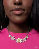 Bouquet Brilliance - Yellow  - Paparazzi Accessories - Necklace - Jewelry with Erin Binford