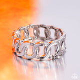 Forged in Fame - Silver - Paparazzi Accessories - Bracelet - Jewelry with Erin Binford