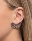 Aerial Appreciation - Pink - Paparazzi Accessories - Earring - Jewelry with Erin Binford