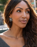 Blooming Belle - Black - Paparazzi Accessories - Earring - Jewelry with Erin Binford
