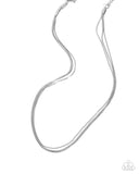 Classy Companion - Silver - Paparazzi Accessories - Necklace - Jewelry with Erin Binford