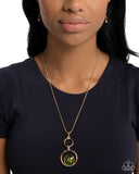 Debutante Delight - Green - Paparazzi Accessories - Necklace