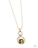 Debutante Delight - Green - Paparazzi Accessories - Necklace