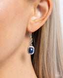 Clandestine Color - Blue - Paparazzi Accessories - Necklace - Jewelry with Erin Binford