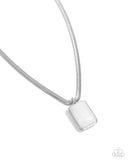 Clandestine Color - White - Paparazzi Accessories - Necklace - Jewelry with Erin Binford