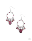 Regency Radiance - Purple - Paparazzi Accessories - Earring - Jewelry with Erin Binford