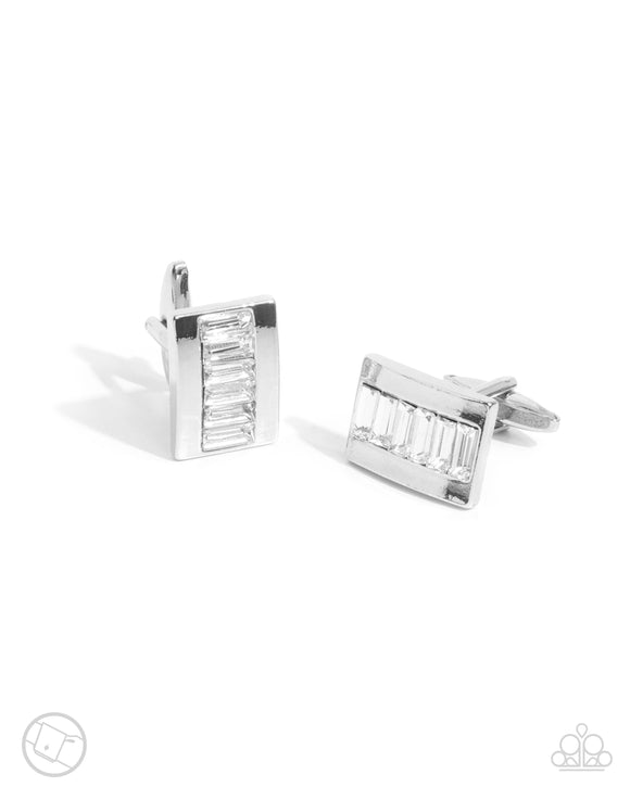 Barred Baron - White - Jewelry with Erin Binford