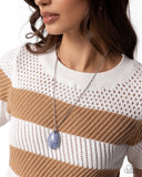 Stony Status - Blue - Paparazzi Accessories - Necklace - Jewelry with Erin Binford