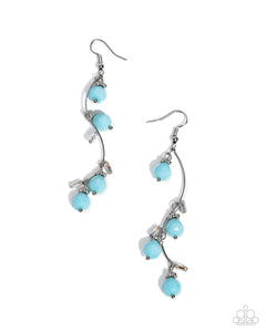Seize the Sway - Blue - Paparazzi Accessories- Earring - Jewelry with Erin Binford