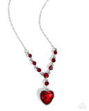 Fresh Fondness - Red - Paparazzi Accessories - Necklace - Jewelry with Erin Binford