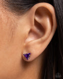 Triangular Twinkle - Purple - Jewelry with Erin Binford