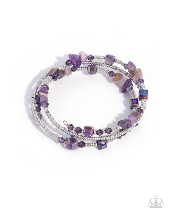 Seed Bead Scene - Purple - Jewelry with Erin Binford