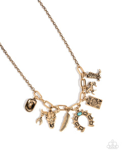 Saloon Girl - Gold - Jewelry with Erin Binford