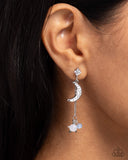 Astral Admiration - Blue - Paparazzi Accessories-  Earring - Jewelry with Erin Binford