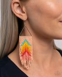 Pointed Promotion - Yellow - Paparazzi Accessories - Earring - Jewelry with Erin Binford
