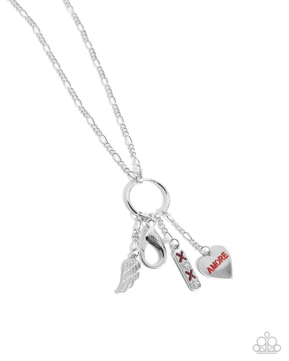 Con Amore - Red - Paparazzi Accessories - Lanyard - Jewelry with Erin Binford