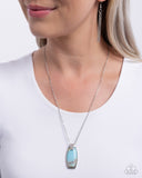 Santa Fe Someday - Blue - Paparazzi Accessories - Necklace