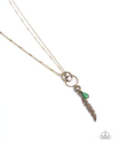Foundation Stone - Brass - Paparazzi Accessories - Necklace - Jewelry with Erin Binford