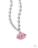 Keepsake Kisser - Pink - Paparazzi Accessories - Necklace - Jewelry with Erin Binford