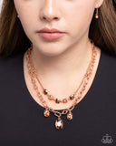 Just for this Moment - Copper - Paparazzi Accessories - Necklace - Jewelry with Erin Binford