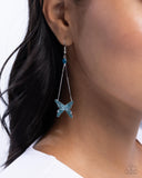 Pick A FLIGHT - Blue - Paparazzi Accessories - Earring - Jewelry with Erin Binford