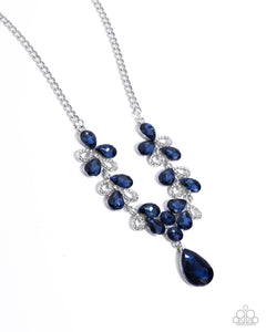 Solo Exhibition - Blue - Paparazzi Accessories - Necklace - Jewelry with Erin Binford