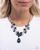Solo Exhibition - Blue - Paparazzi Accessories - Necklace - Jewelry with Erin Binford