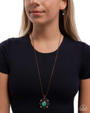 Family Crest - Copper - Paparazzi Accessories - Necklace - Jewelry with Erin Binford