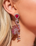Flamingo Freestyle - Pink - Paparazzi Accessories - Earring - Jewelry with Erin Binford