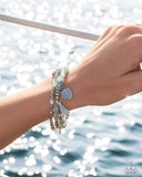 Refreshing Revel - Blue -Paparazzi Accessories - Bracelet - Jewelry with Erin Binford