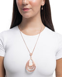 Pure Pearls - Rose Gold - Paparazzi Accessories - Necklace - Jewelry with Erin Binford