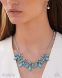 Western Revival - Blue - Paparazzi Accessories- Necklace - Jewelry with Erin Binford