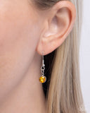 SPADES of Shimmer - Yellow - Paparazzi Accessories - Necklace - Jewelry with Erin Binford